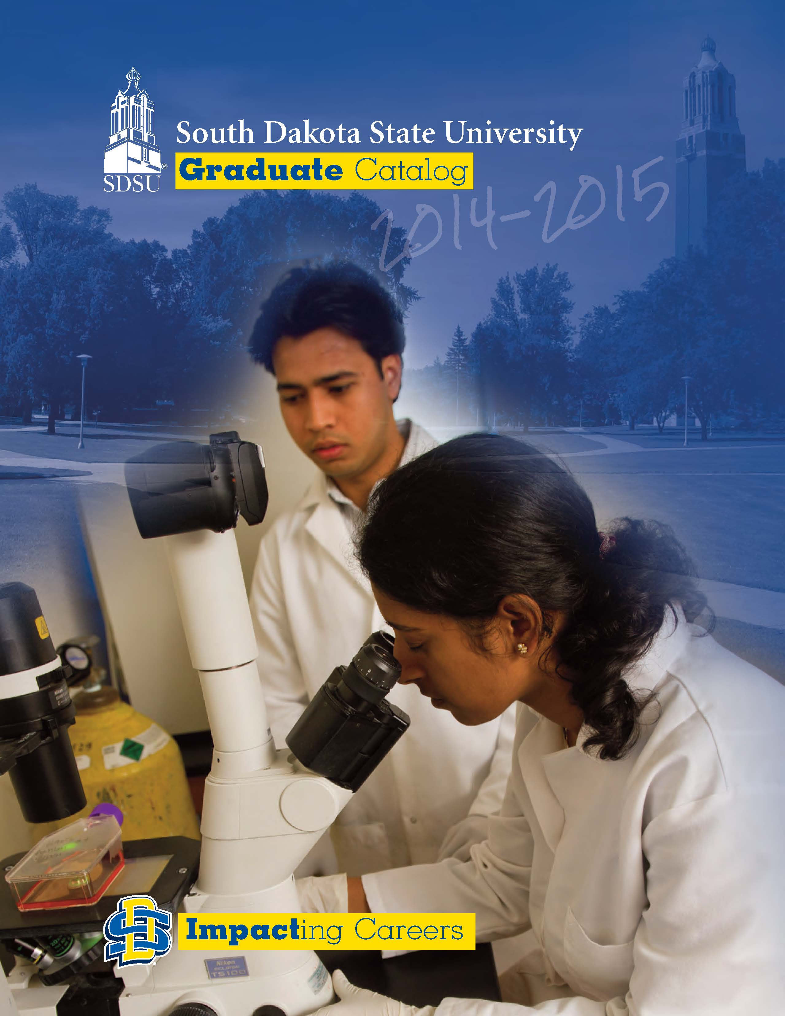 2014-2015 Graduate Catalog cover